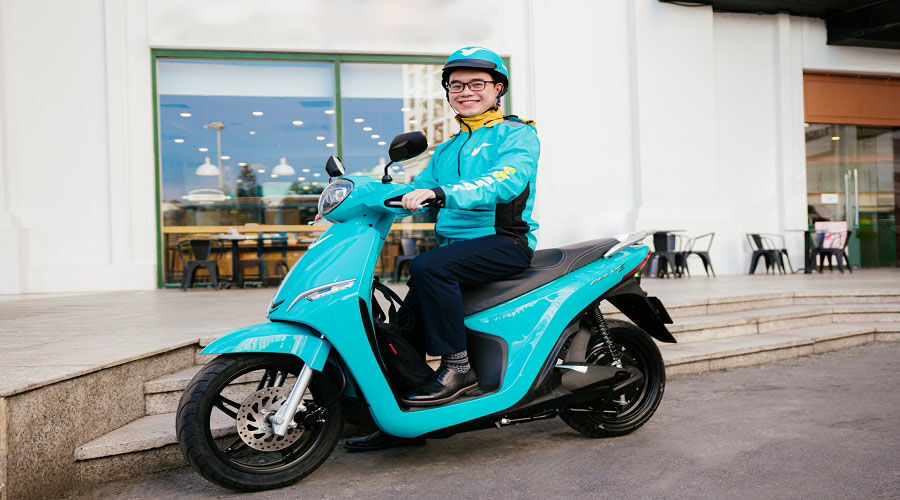 Xanh SM Bike in Hanoi